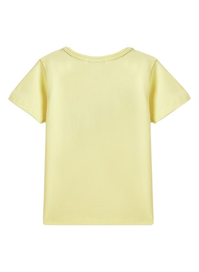 Dirkje Boys Graphic Cotton T-Shirt And Shorts Set - Image 4